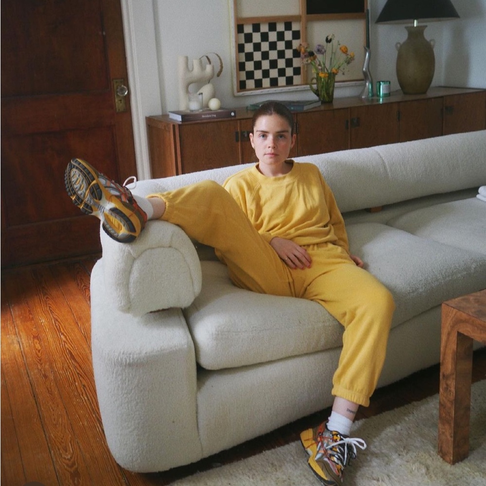 Entireworld yellow Sweatsuit XS